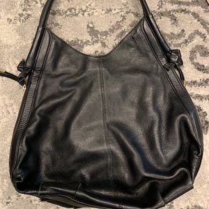 Beautiful Black Leather Foley + Corinna Bag